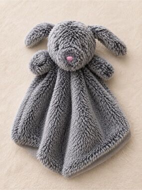 Animal Adventures Plush Grey Bunny Lovey Security Blanket - Grey Rabbit Lovey